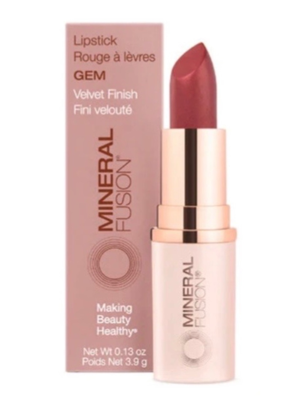Mineral Fusion Lipstick GEM Velvet Finish